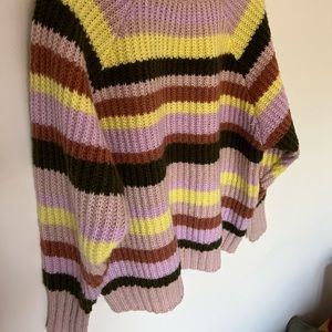 FRNCH Striped sweater. Never worn. S/M